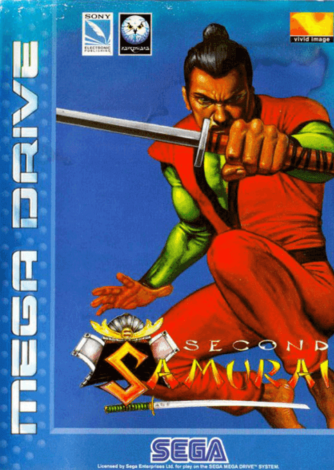 Second Samurai box art for Sega Mega Drive